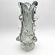 Large Murano Vase Smoked Glass Sculptural 31.5cm 3.1kg