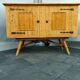 Vintage bamboo 50s enfilade French work