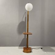 Lampe de sol art déco, années 1930, Tchécoslovaquie