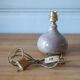 Lampe vintage, lampe grès , lampe à poser, lampe de chevet, poterie