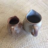 Set of 2 sandstone pots