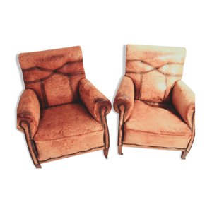 deux fauteuils club 1930