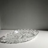 Empty pocket in chiseled glass