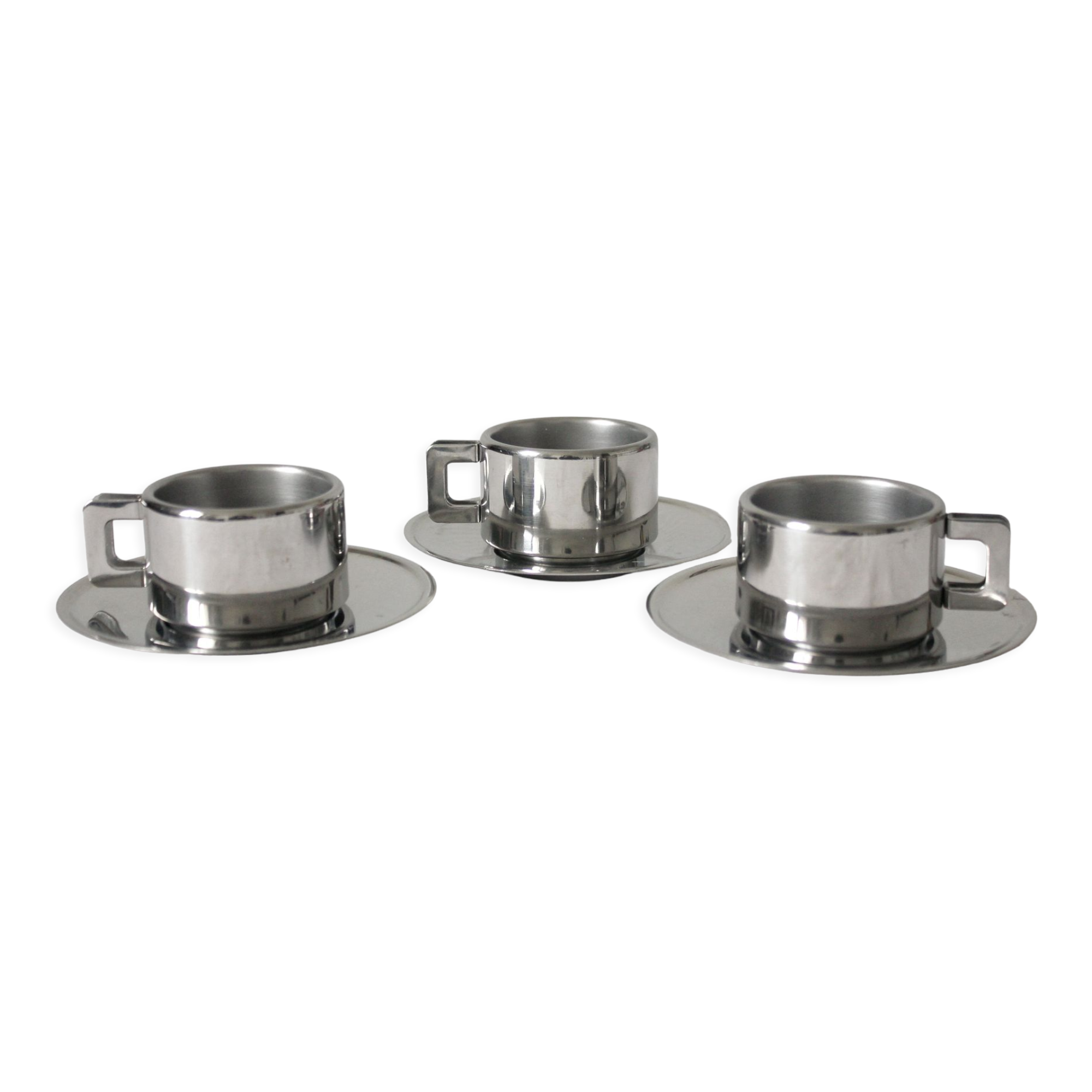 3 cups STO Casalinghi Italian design 70s