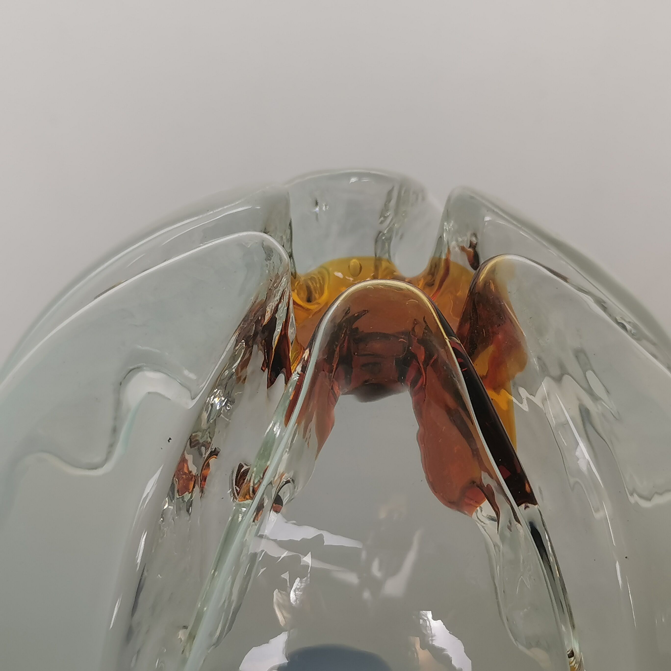 Pair of Italian Murano lamps