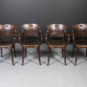 4 chaises Thonet par Jacob & Josef Kohn, modèle No. 380, 1930