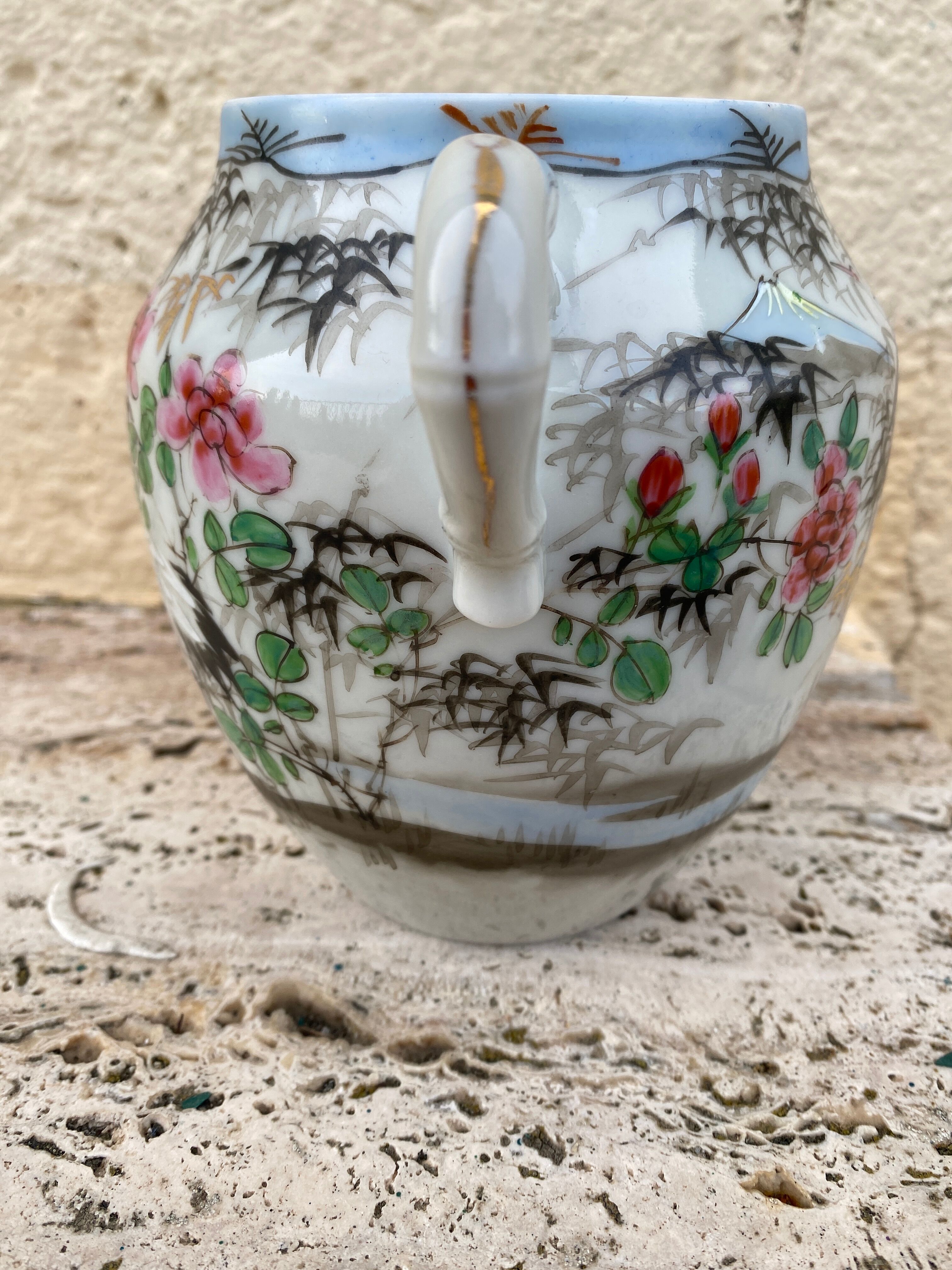 Japanese vase vintage porcelain