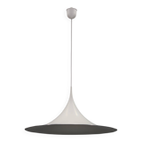 1970s Bonderup and Thorup Semi Pendant Lamp for Fog and Morup, Denmark