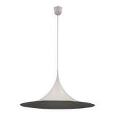 Lampe semi-suspension Bonderup et Thorup des années 1970 pour Fog et Morup, Danemark