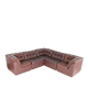 Modular leather sofa