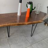 Vintage brutalist coffee table from the 60s