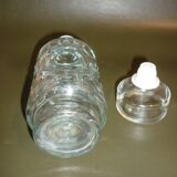 Bubble carafe with its stopper