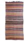 Striped Kilim Rug - 370 x 173 cm