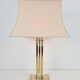 Brass Table Lamp from Deknudt, Belgium, 1978