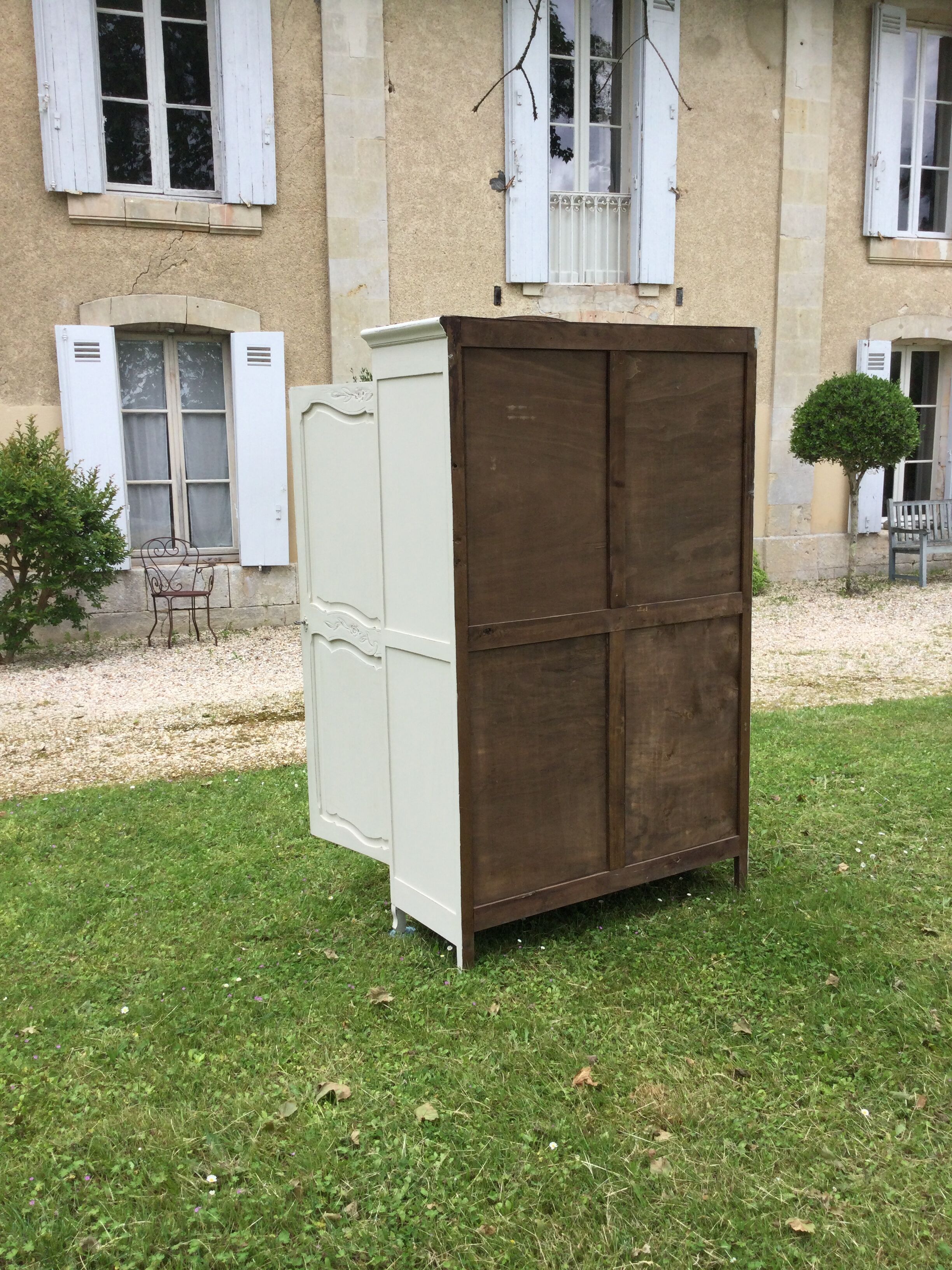 Old patinated cabinet