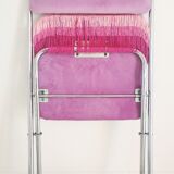 Lilac folding chair 70's
