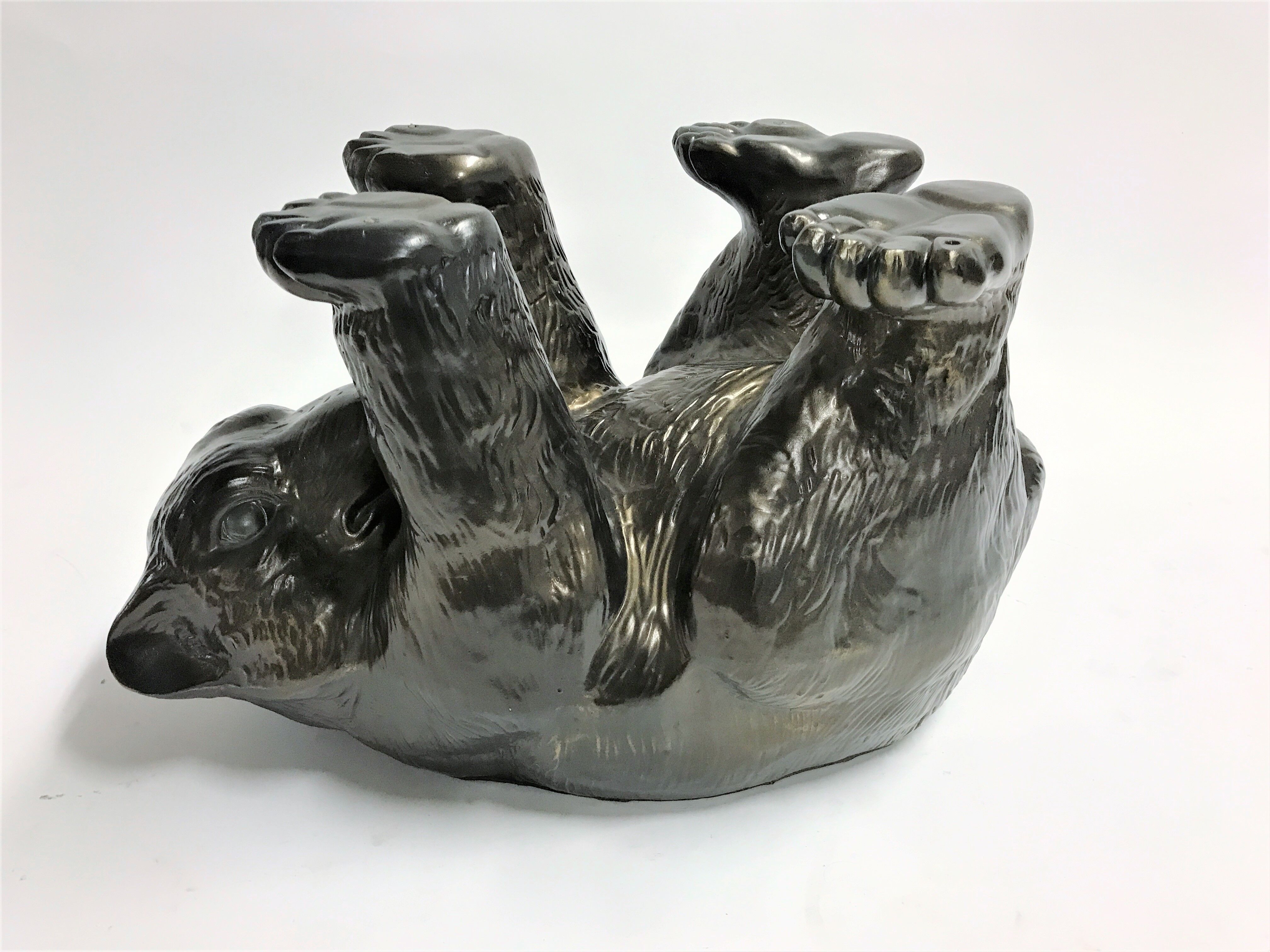 Black bear coffee table, 1970