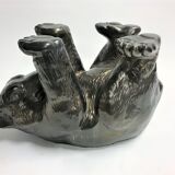 Black bear coffee table, 1970