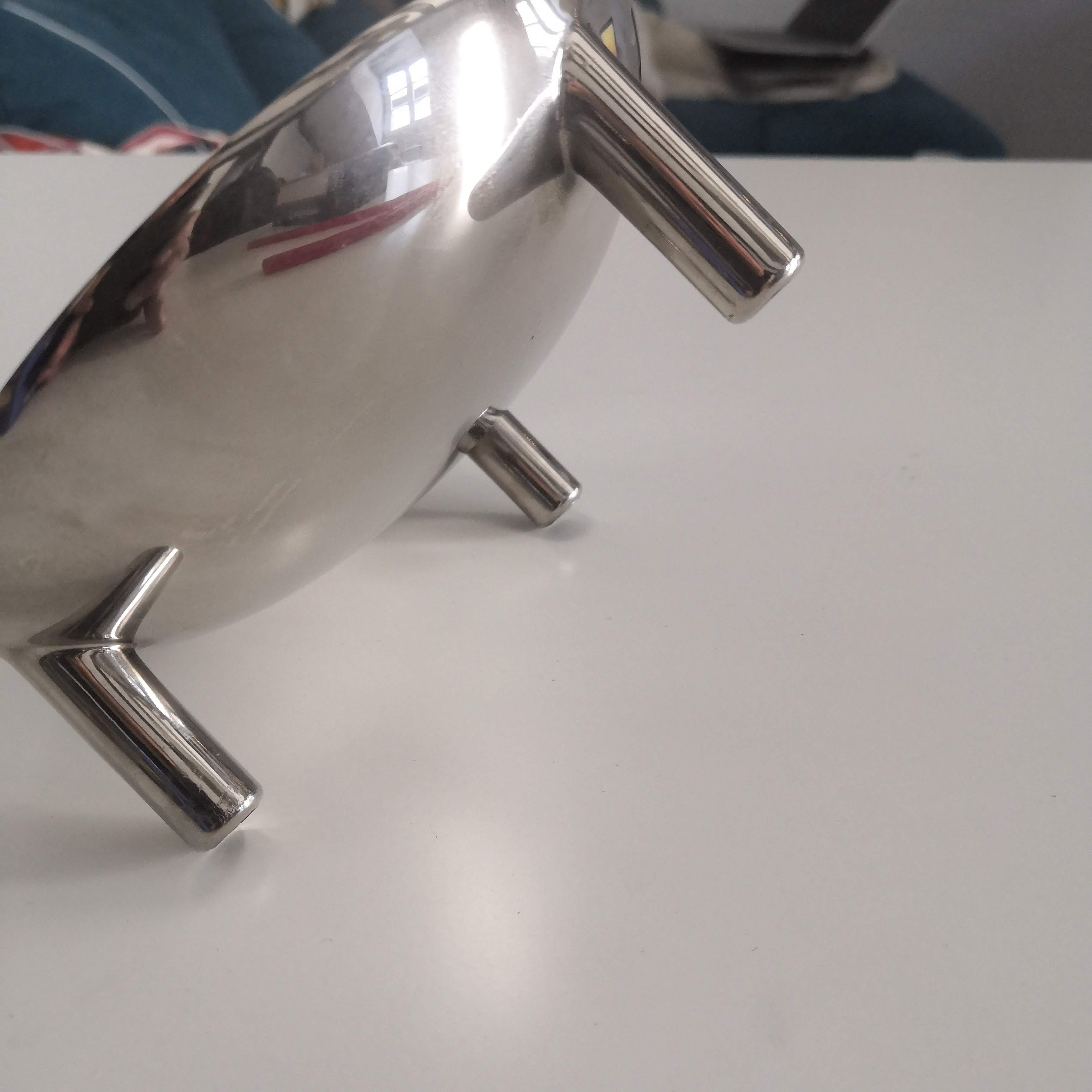 5 modular candle holders and a Nagel cup