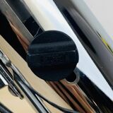 Targetti chrome metal spot light 70's, clamp lamp