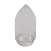 Globe obus verre lampe applique cour de ferme col de cygne design atelier