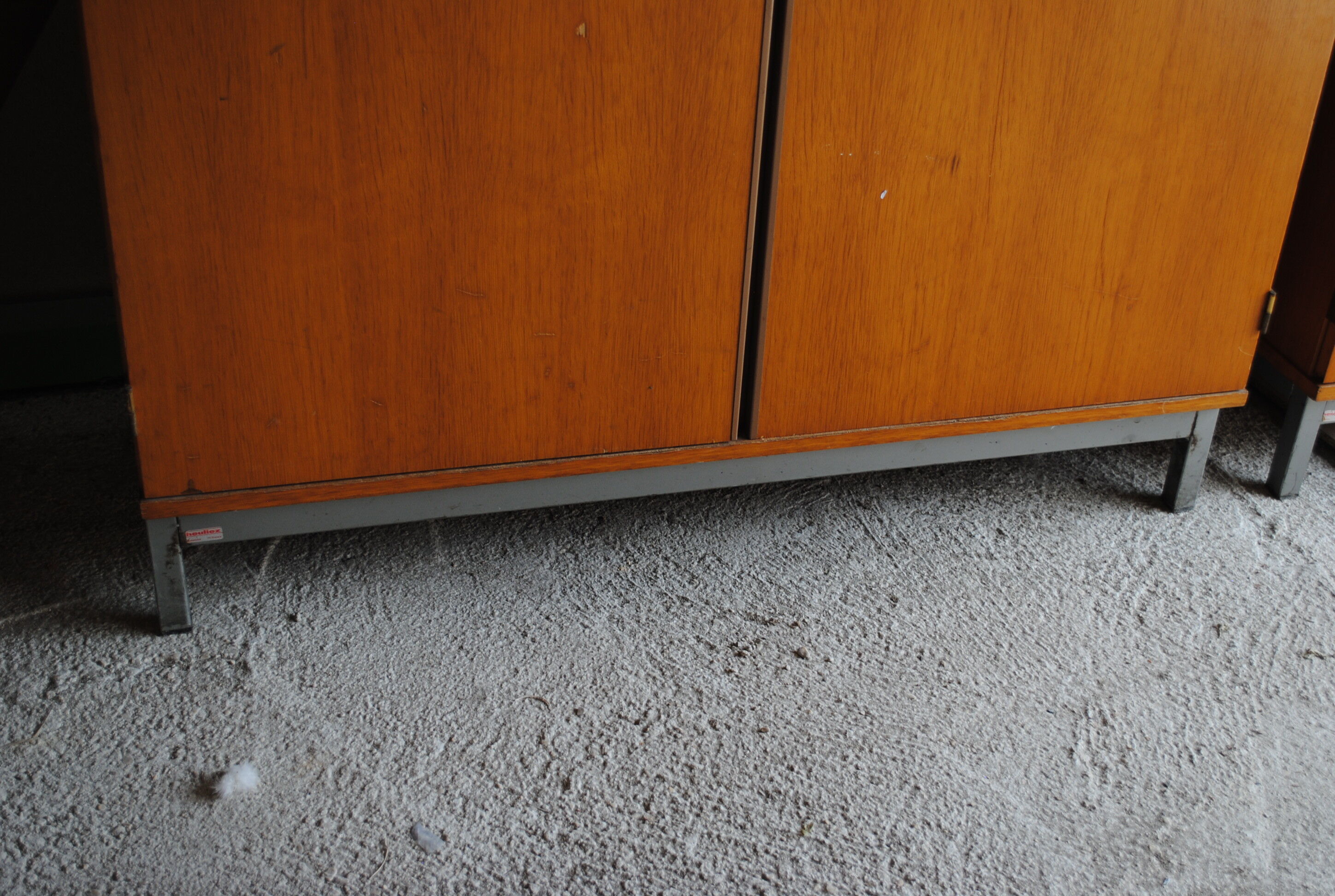 Glazed school wardrobe