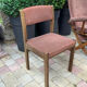 Fauteuil et 2 chaises Baumann en velours vintage