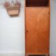 Wing-shaped locker cabinet from the 1950s