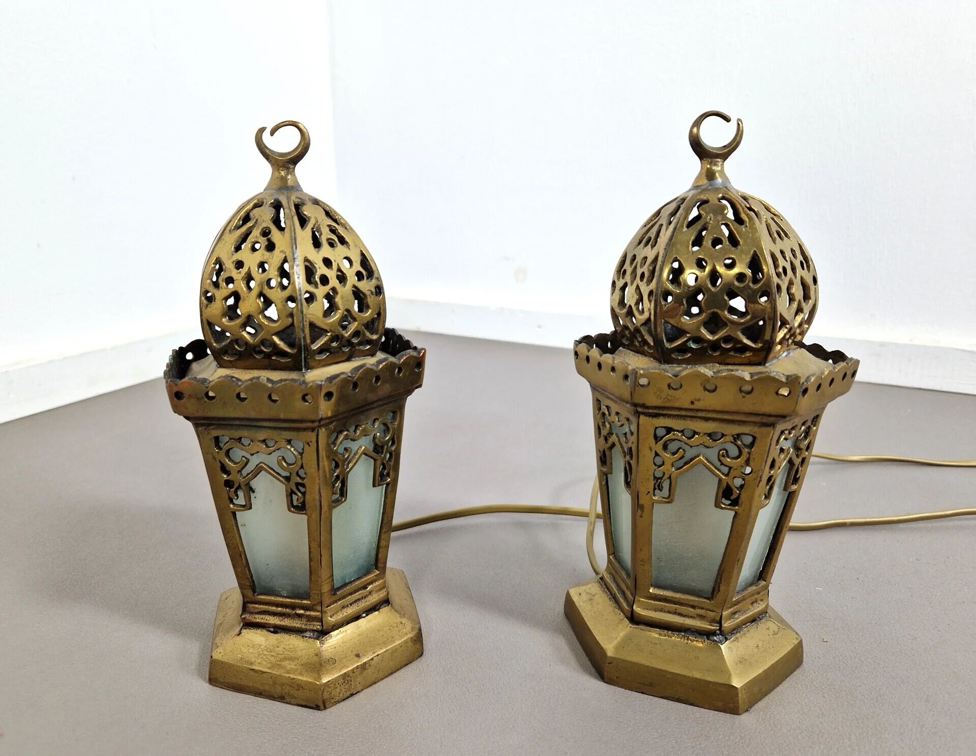 Set of vintage Moorish lights | Brass | 1970s