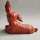 Chien en terre cuite