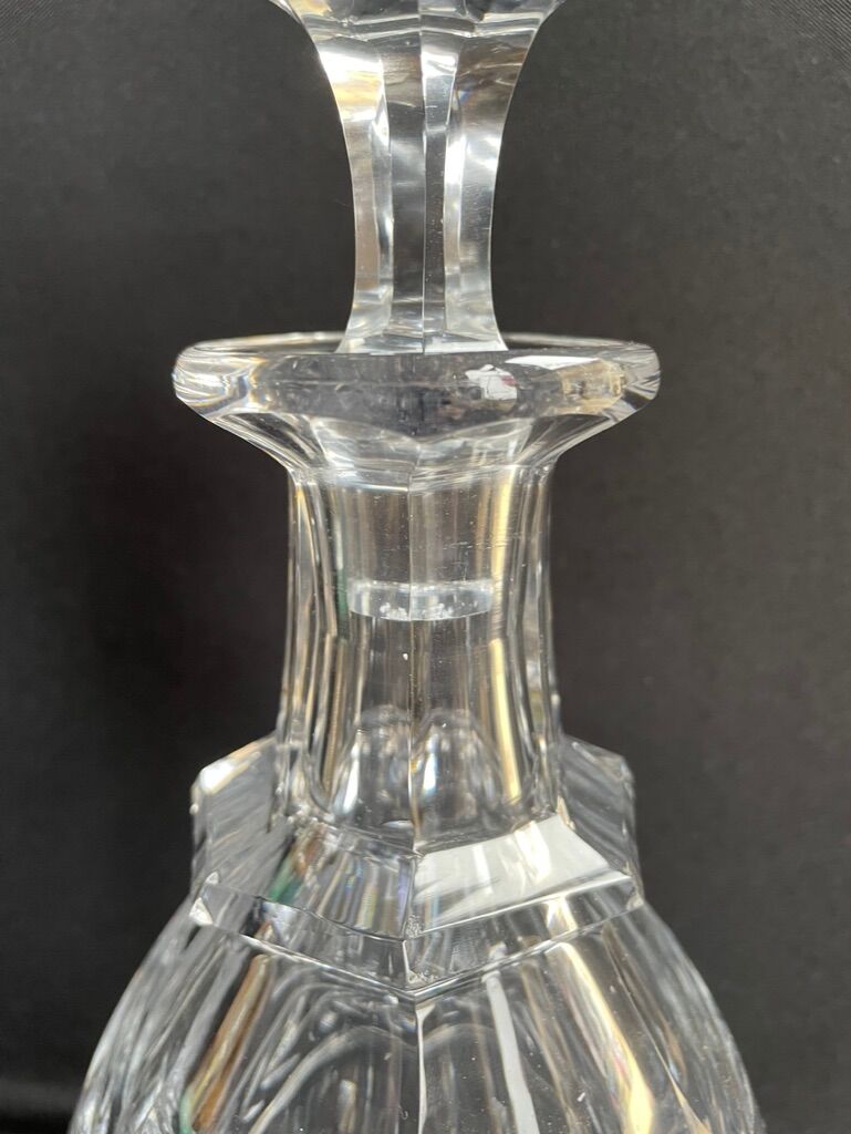 Carafe Baccarat service Jonzac early twentieth