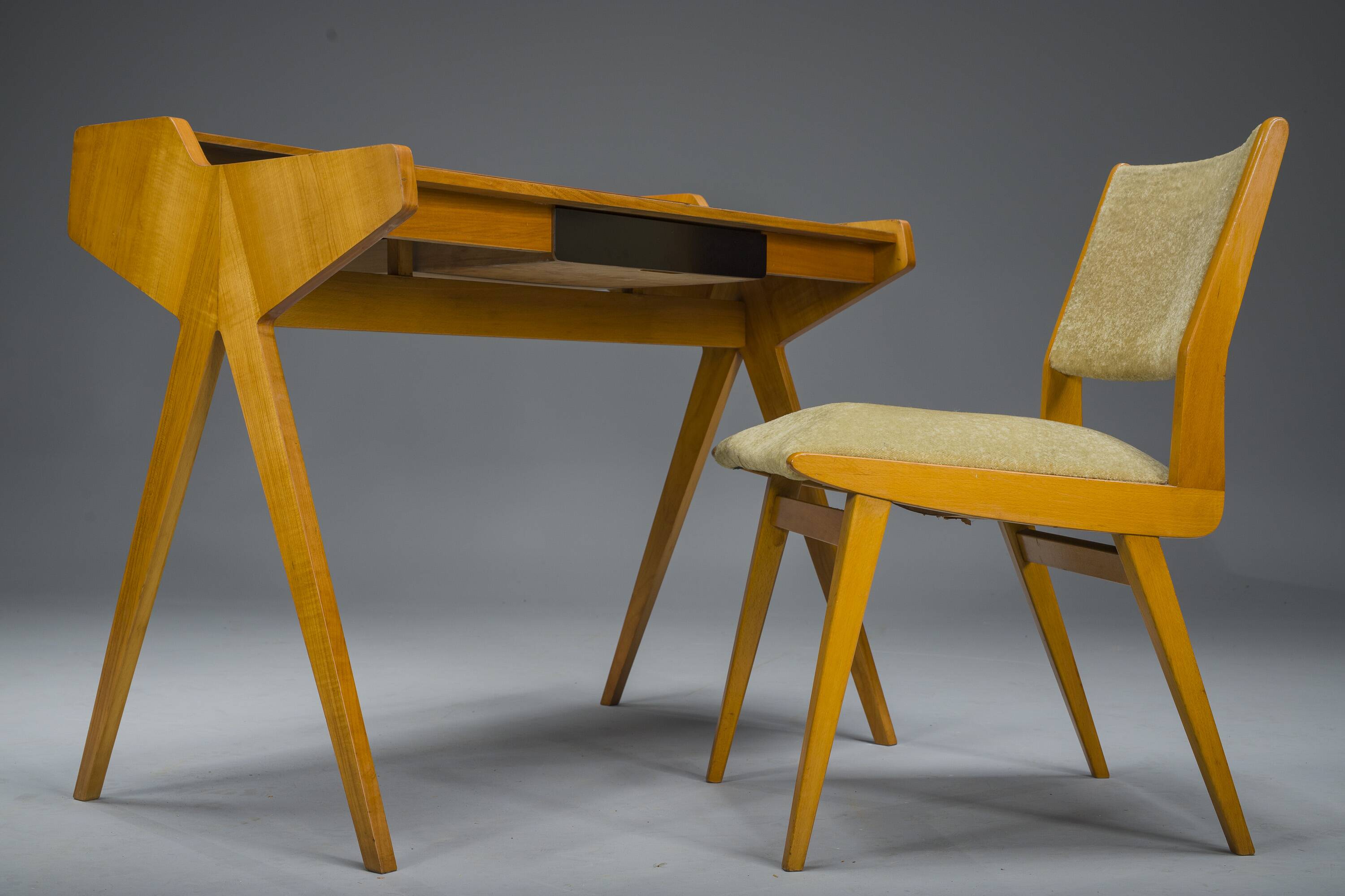 Desk by Helmut Magg for WK Möbel, 1950s