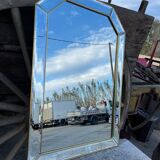 bestelnummer mirror Beveled golden outline neoclassical style 72x105cm