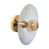 Opaline wall lamp