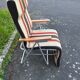 Fauteuil, transat de jardin vintage