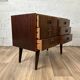 Vintage Scandinavian low chest of drawers in rosewood by Westergaards Mobelfabrik, 1960s