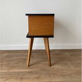 Vintage bedside - compass feet