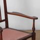 English armchair attributed to J.S. Henry, late 19th century.