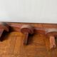 Porte-manteau en bois – années 60