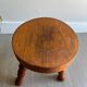 Tabouret tripode bois