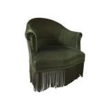 Green toad armchair