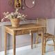 Antique walnut table/desk, renovated | Emile