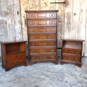 Chest of drawers and bedside tables