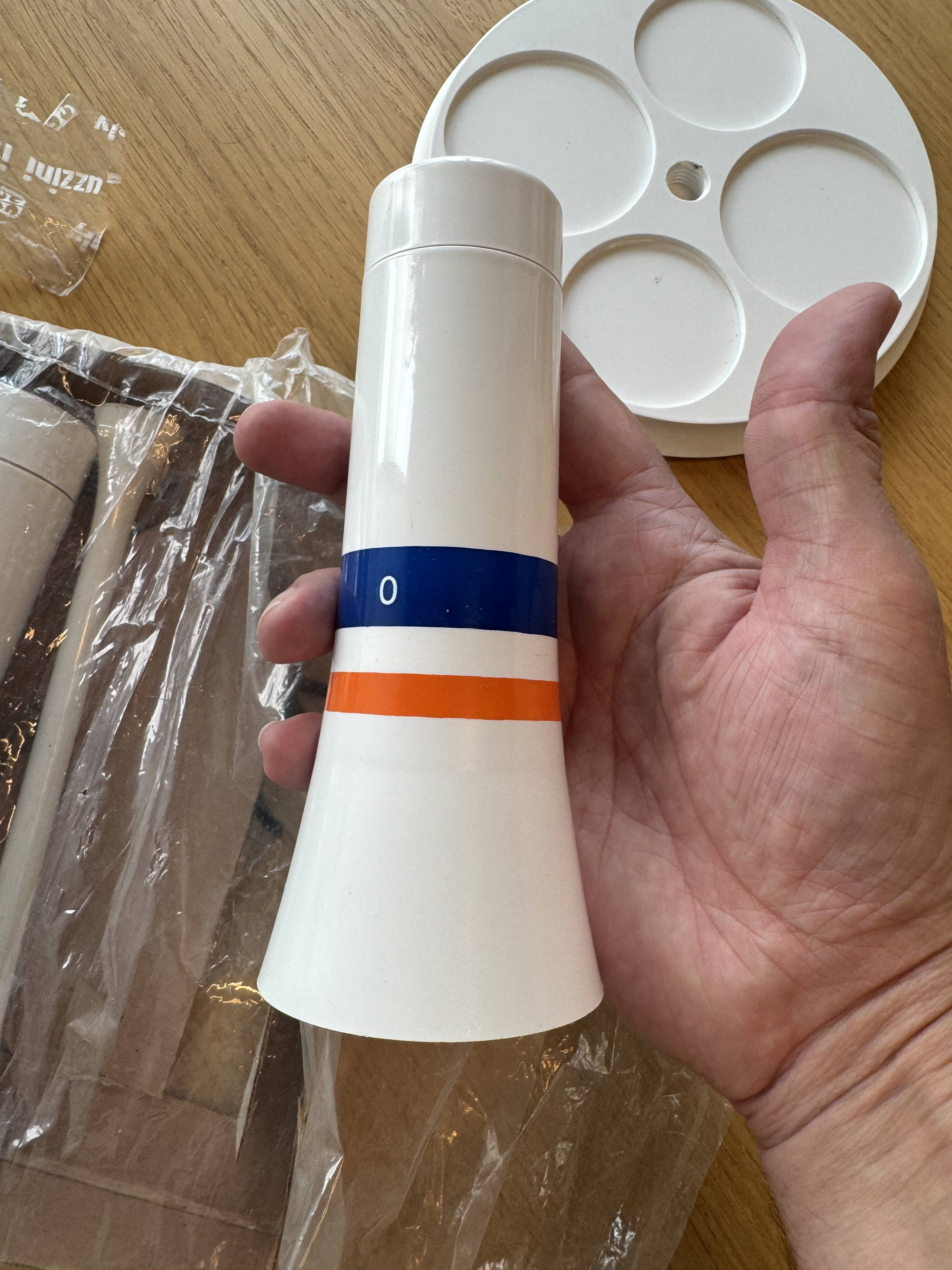 Service à condiments Guzzini “Pagoda”, Italie 1970