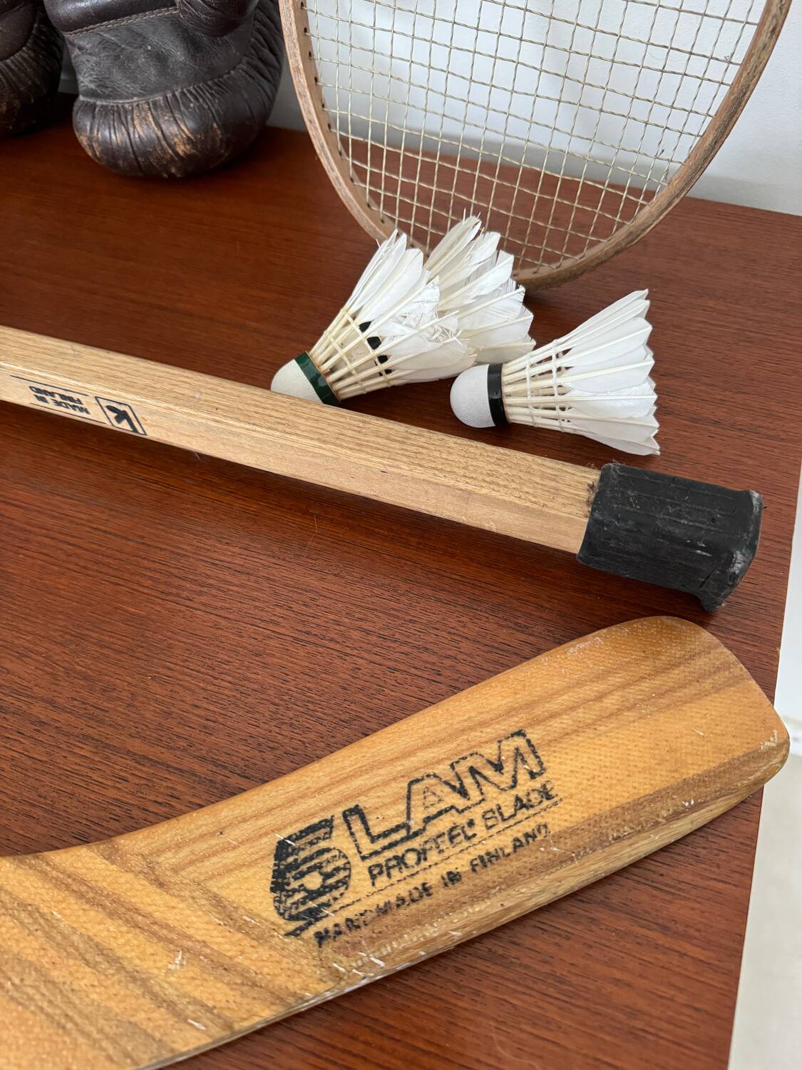 Vintage hockey stick