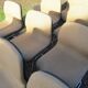Set of 12 Strafor conference chairs, 70s