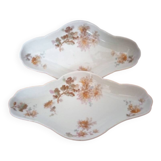 Pair of Limoges ravines