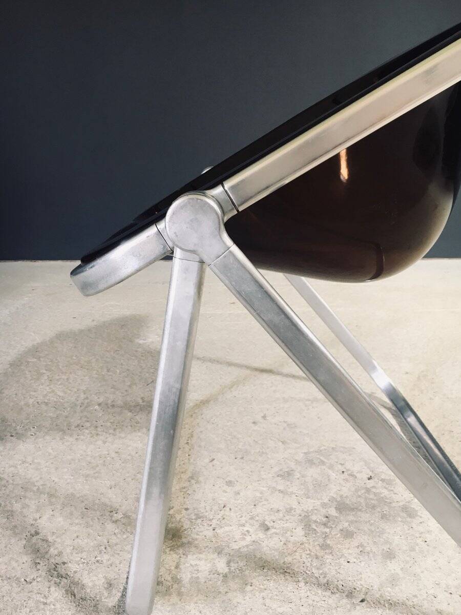 Mid-Century Modern Plona Chair by Giancarlo Piretti for Castelli, Italy, 1970s