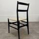 6 Leggera chairs by Gio Ponti for Cassina, Italy, first edition