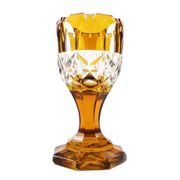 Art Deco goblet, crystal, Czechoslovakia, 1930s